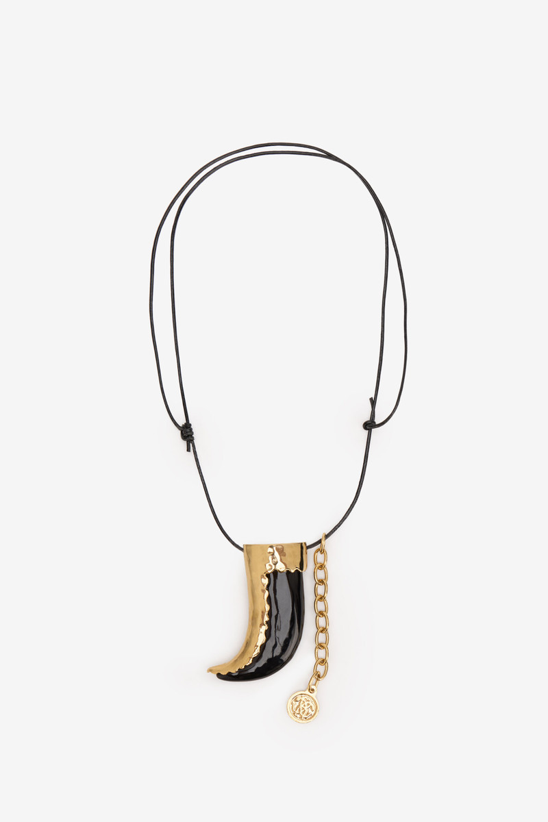 Black Horn Necklace 1