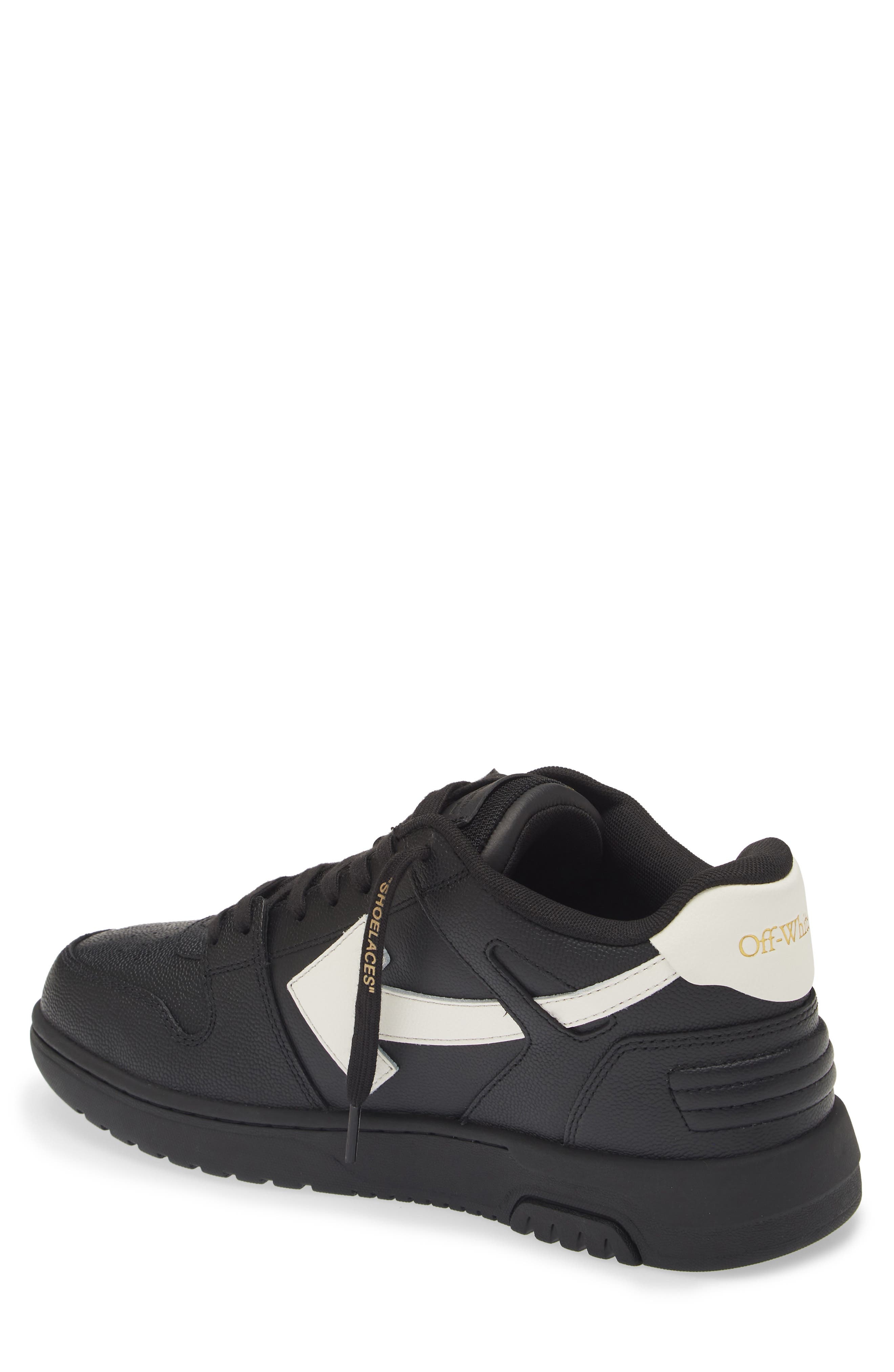 Off-White Out of Office Low Top Sneaker in Black - 2