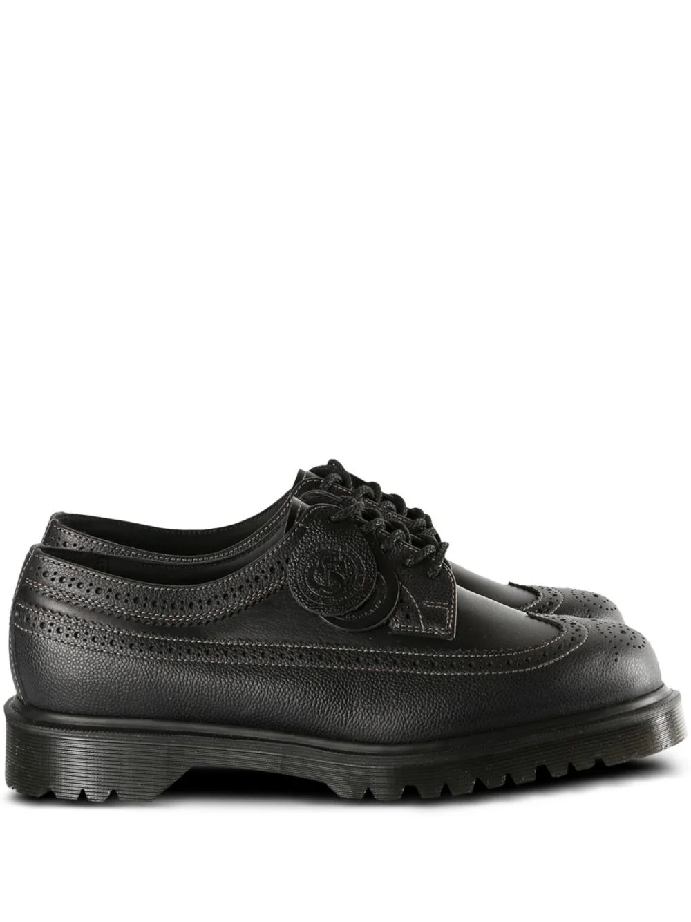 leather derby shoes - 1