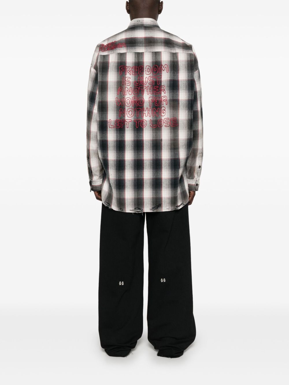 checked shirt - 4