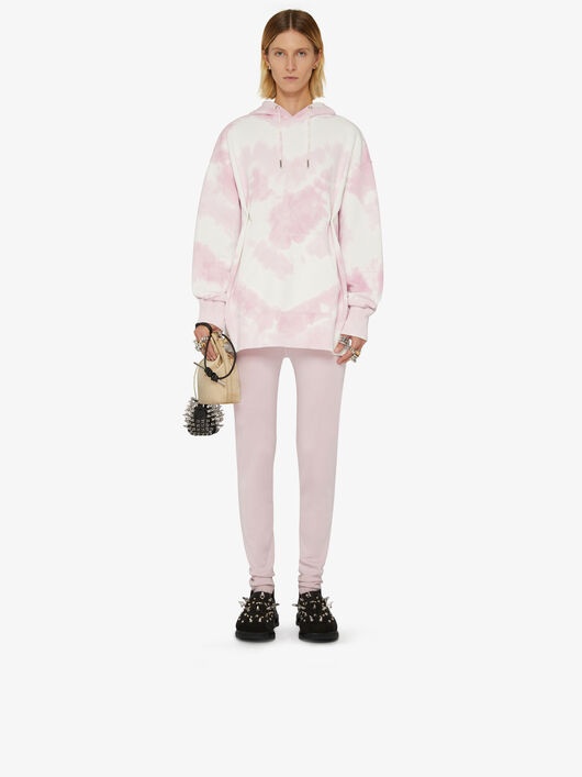 FITTED TIE AND DYE HOODIE - 2