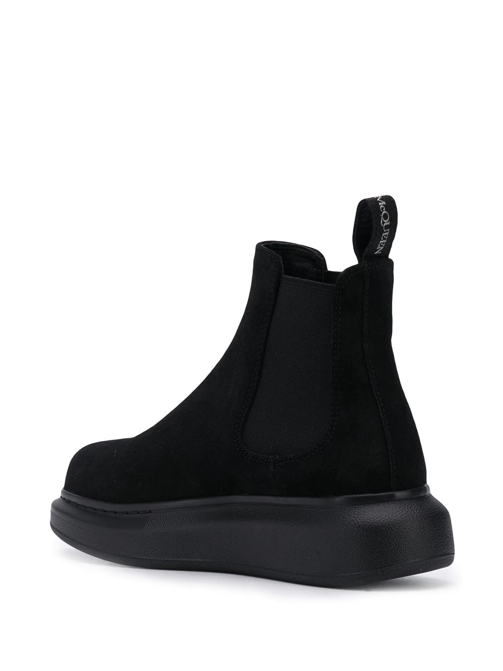 oversized-sole ankle boots - 3