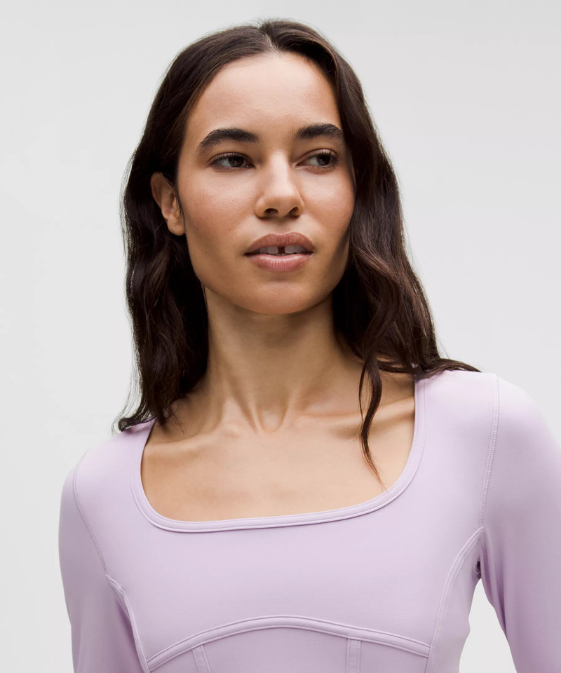 Waist-Seamed Nulu Long-Sleeve Shirt 4