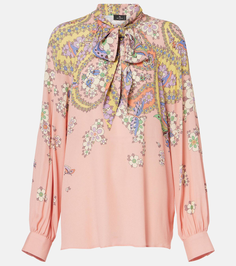 paisley-print shirt 1