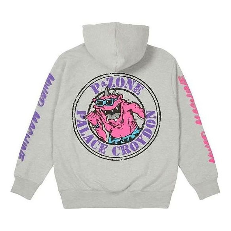 PALACE x M-Zone Crossover Small Tri-Ferg Pattern Unisex Gray P20HD055 - 1