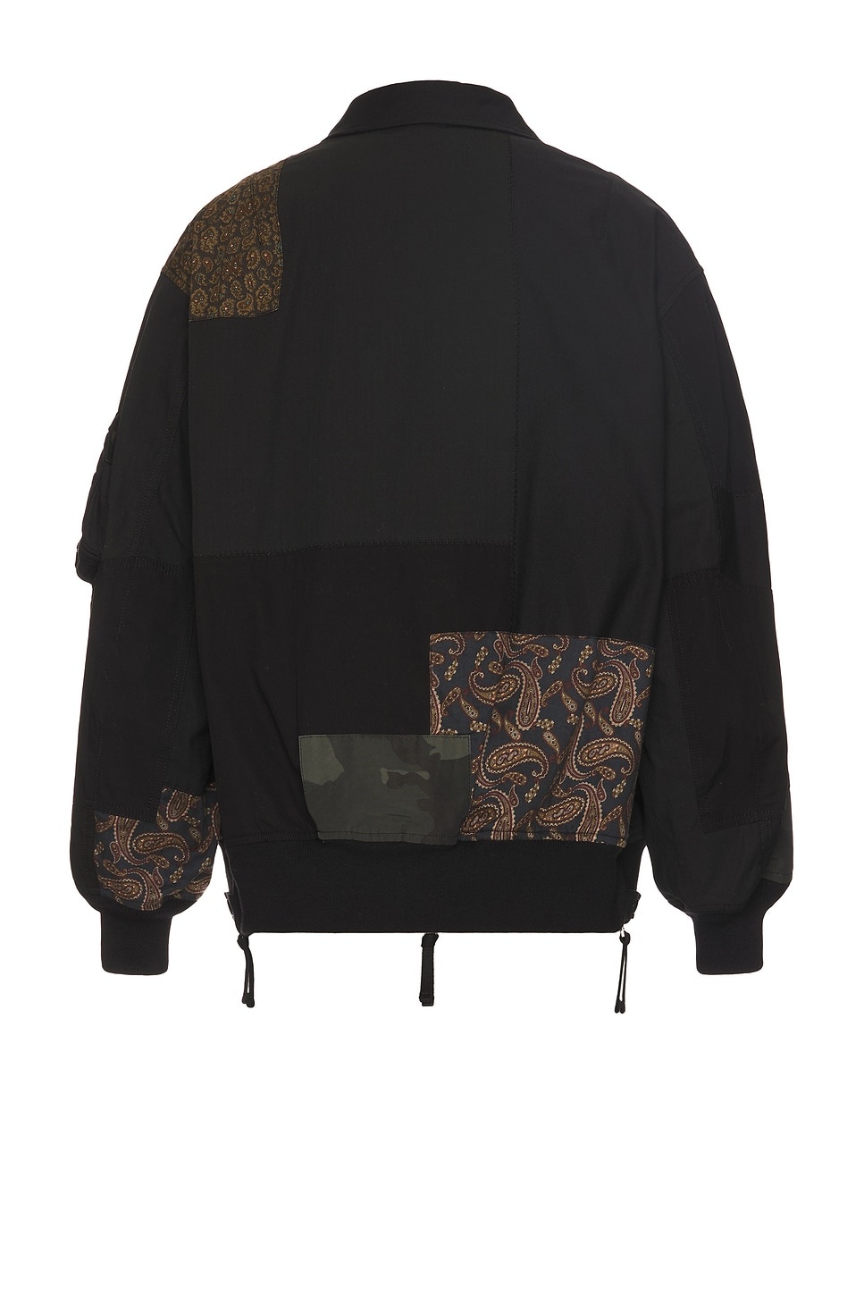 Satin And Multi Fabrics Jacket - 2