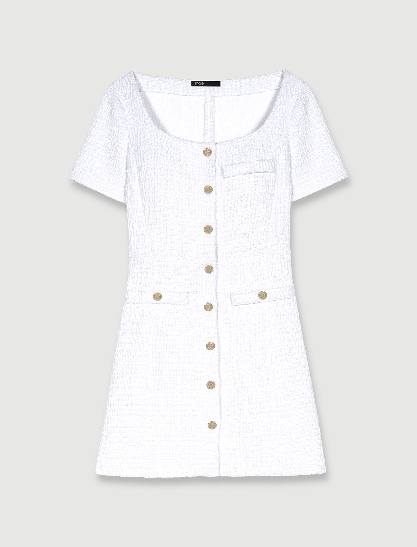 Short tweed dress - 1