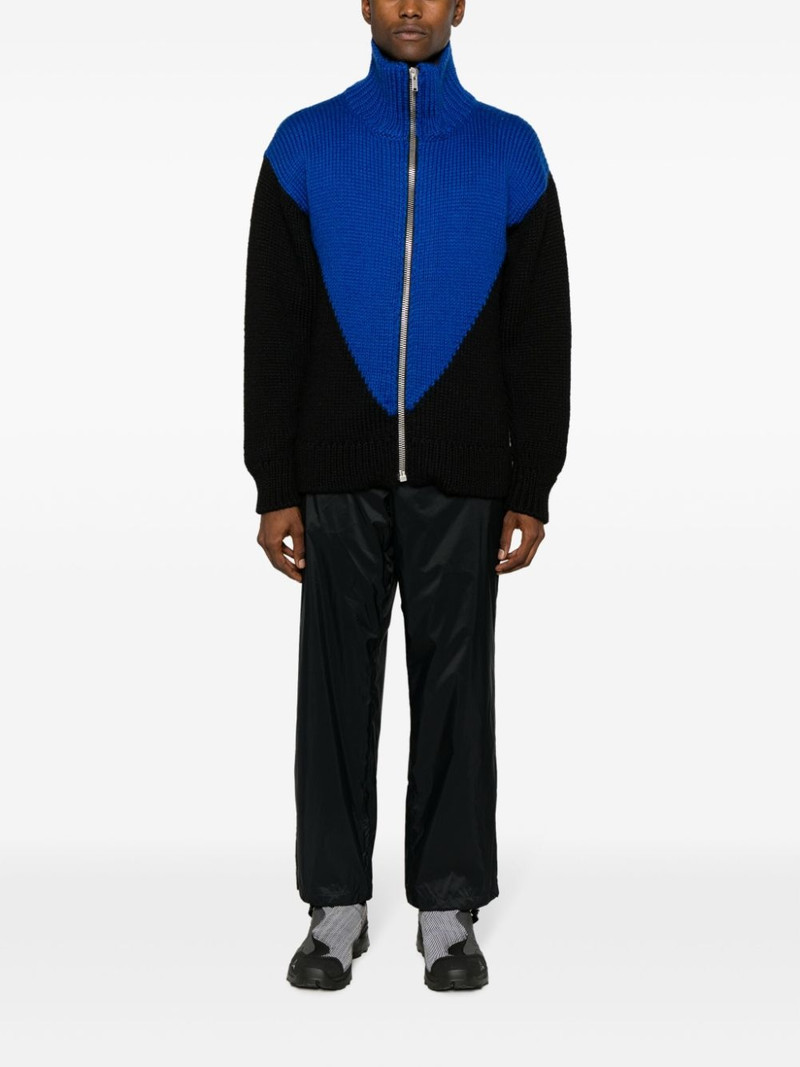 ROA high-waisted straight-leg trousers outlook