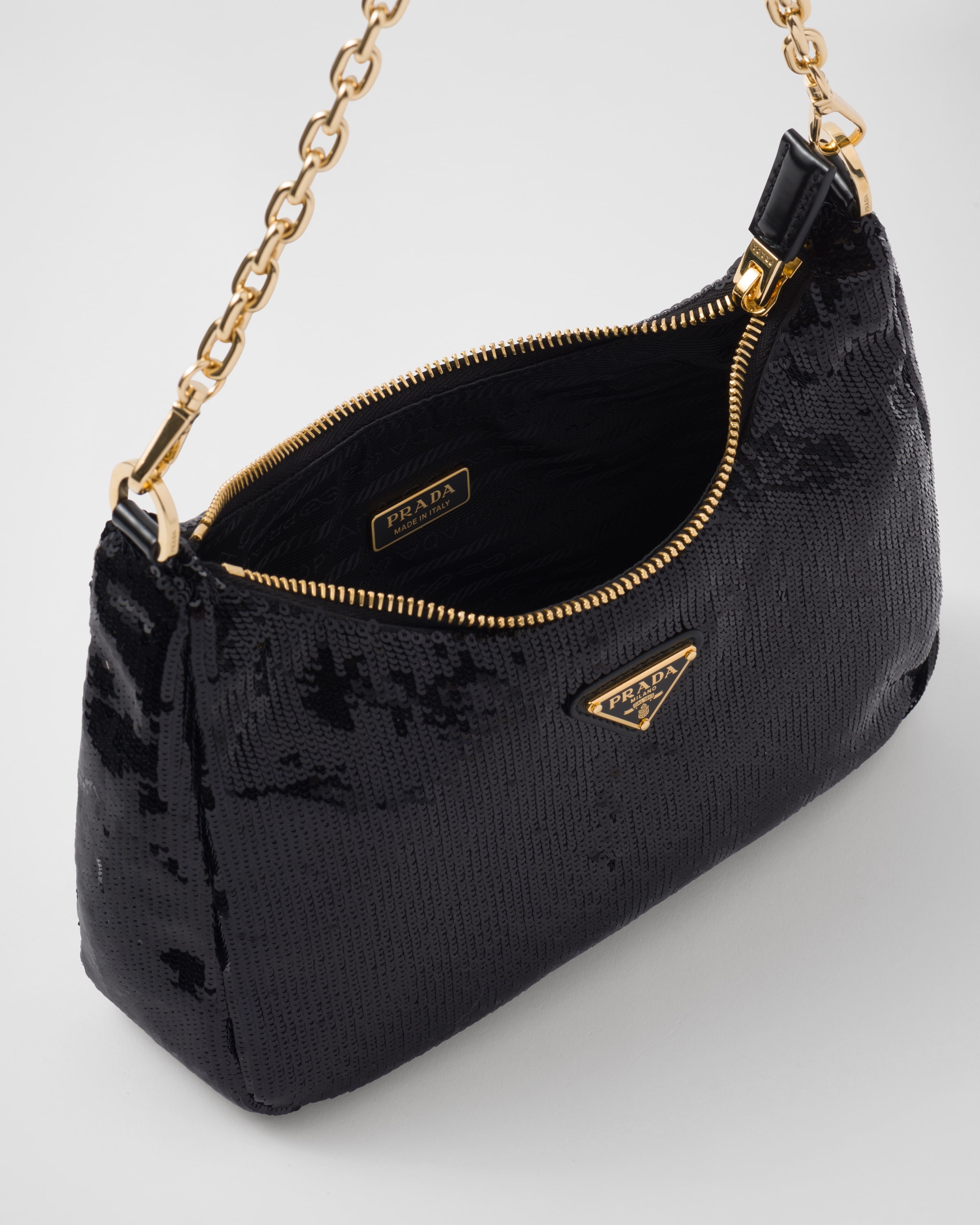 Prada Re-Edition Re-Nylon and sequin mini-bag - 5