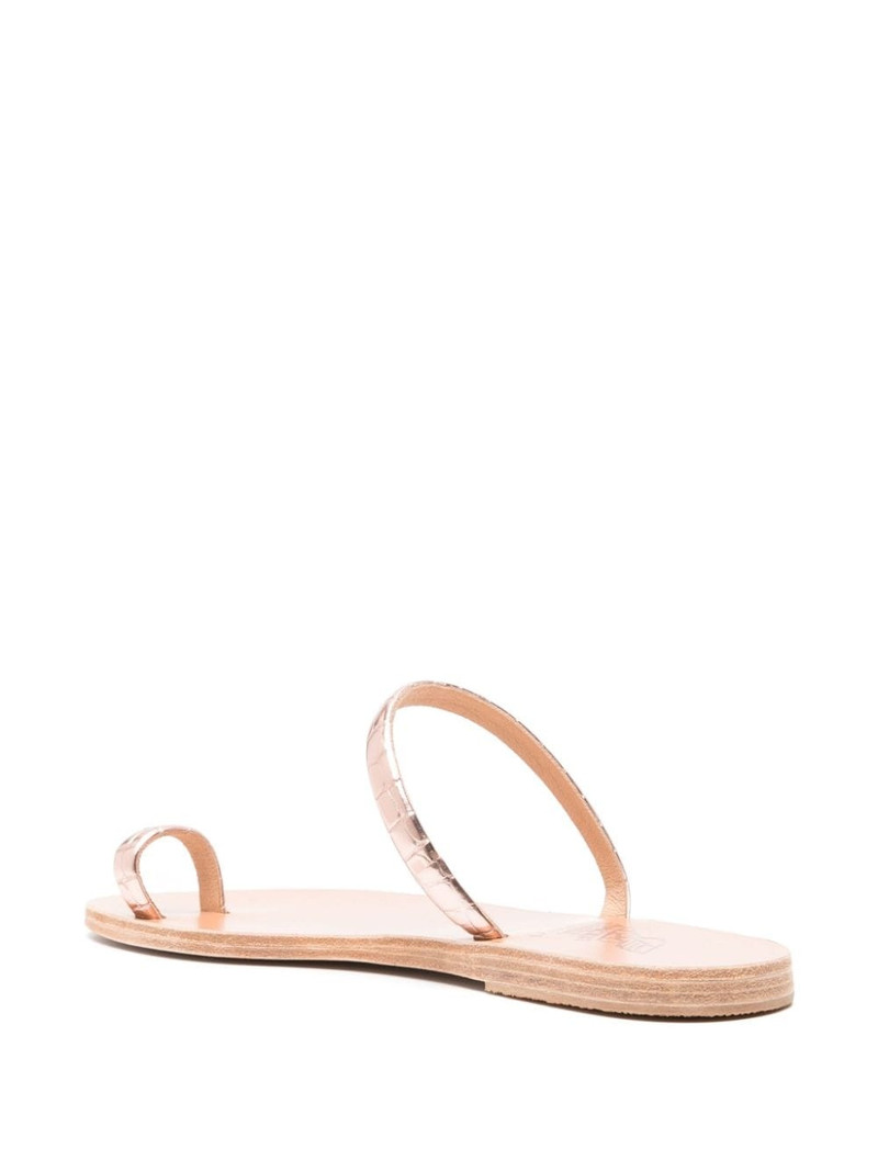 Ophion flat leather sandals 3