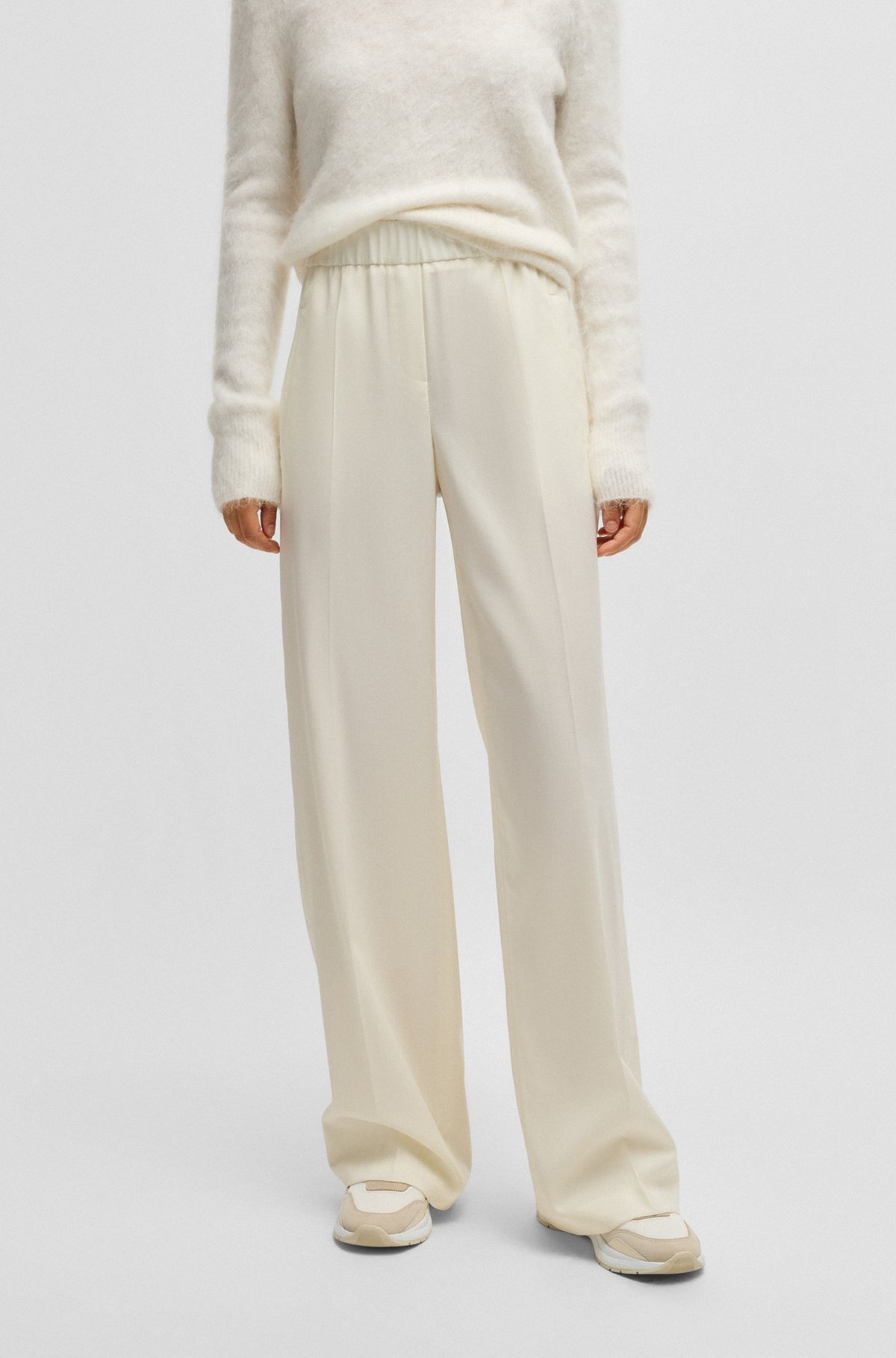 RELAXED-FIT TROUSERS IN WOOL - 2