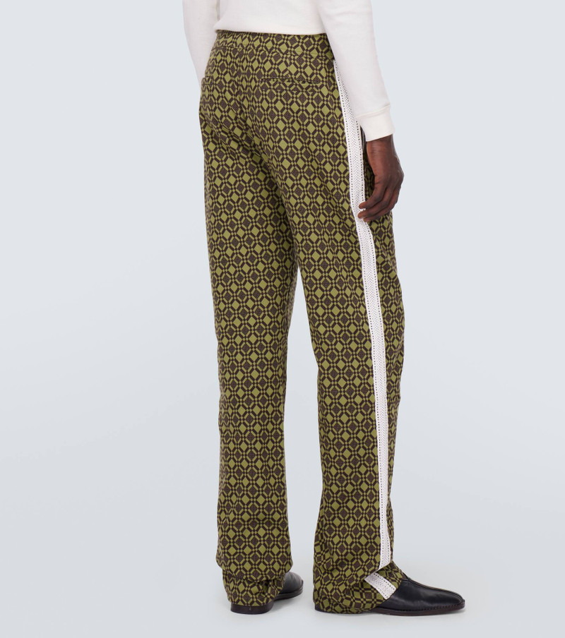 Power printed cotton track pants 4