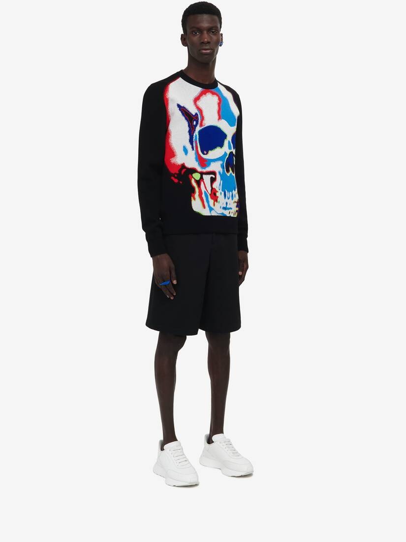 Men's Baggy Shorts in Black - 3