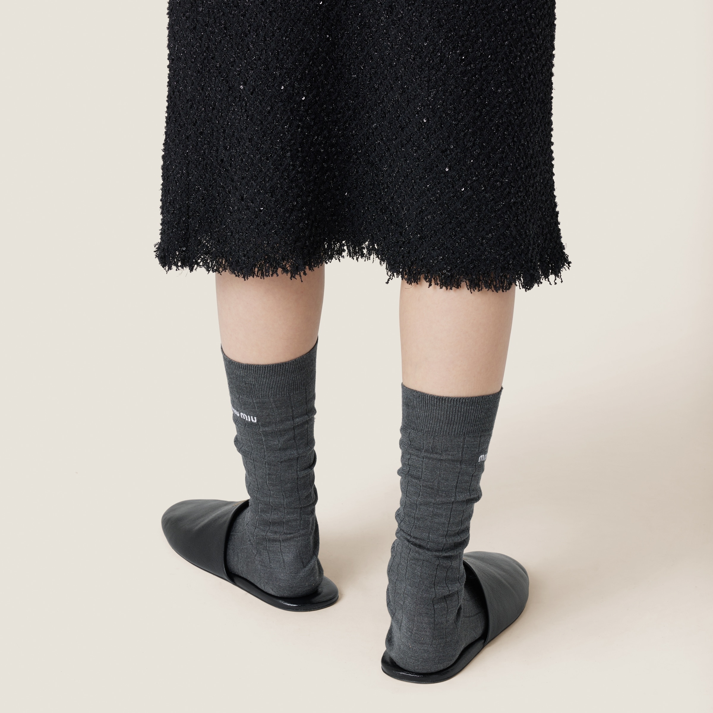Lamé bouclé dress - 5