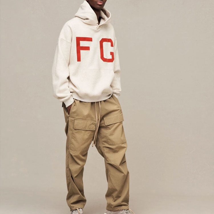 Fear of God Monarch Hoodie 'Cream Heather Grey' FG50-067OFL-101 - 4