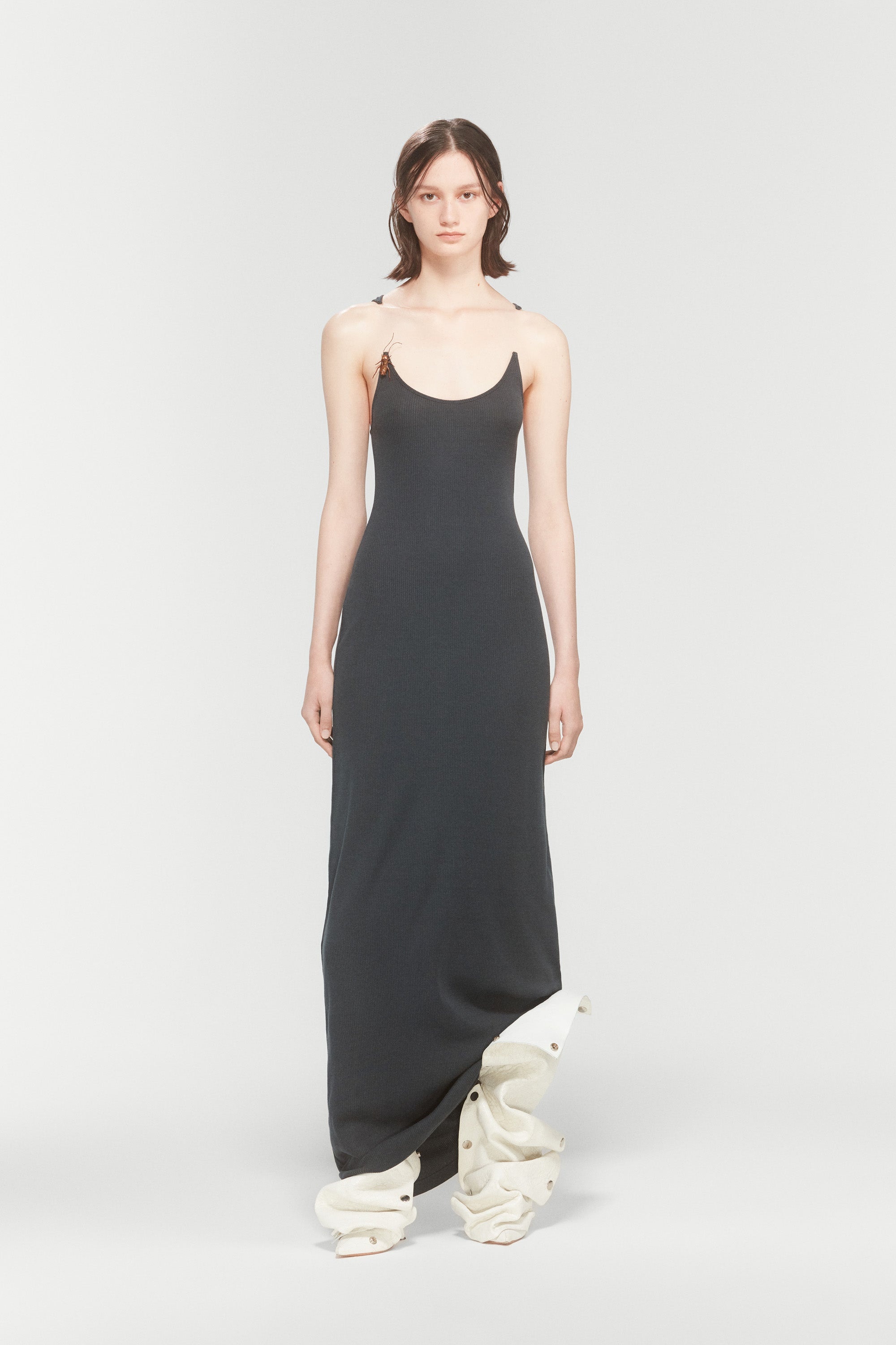 INVISIBLE STRAP DRESS - 1