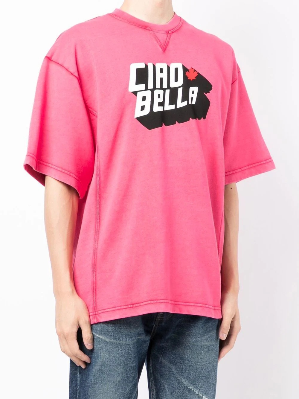 Ciao Bella short-sleeve sweatshirt - 3