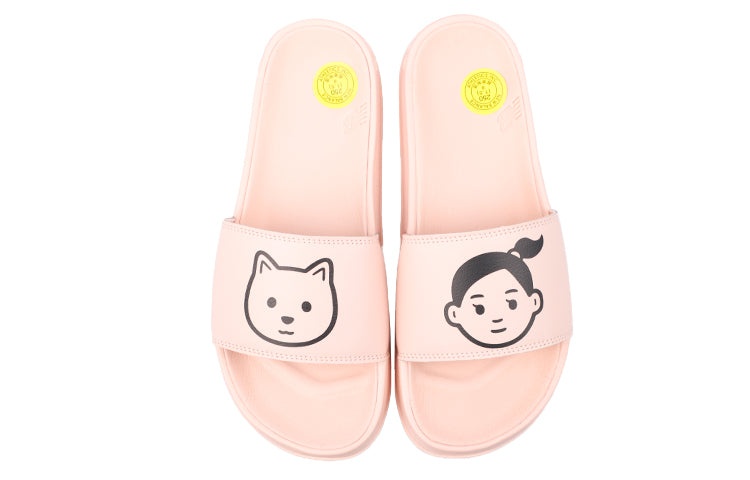 (WMNS) New Balance x Noritake 200 Slides 'Pink' SWF200NP - 4