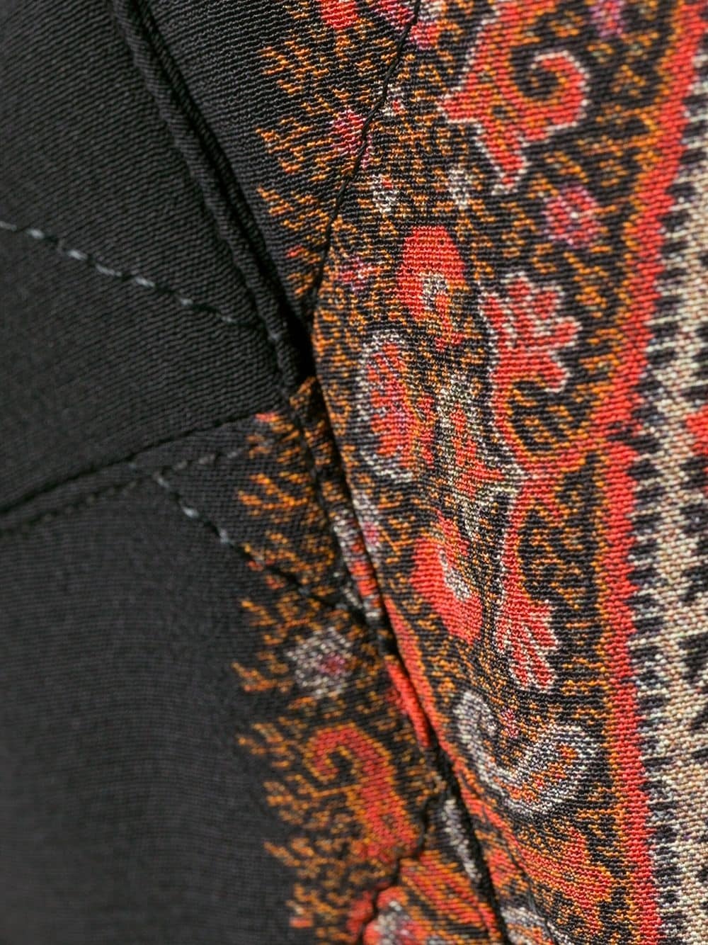 paisley detail jacket - 6