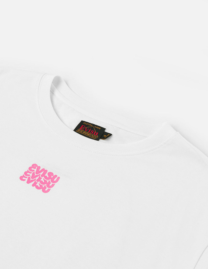 Logo and Graffiti Daicock Print Boyfriend T-Shirt 11