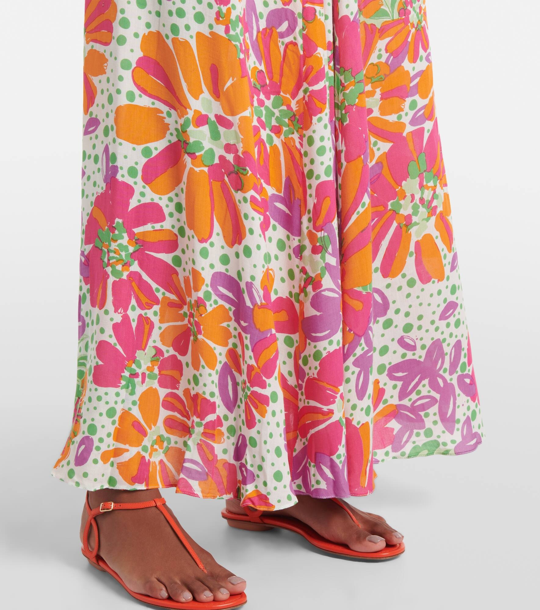 Cecile floral maxi dress - 5