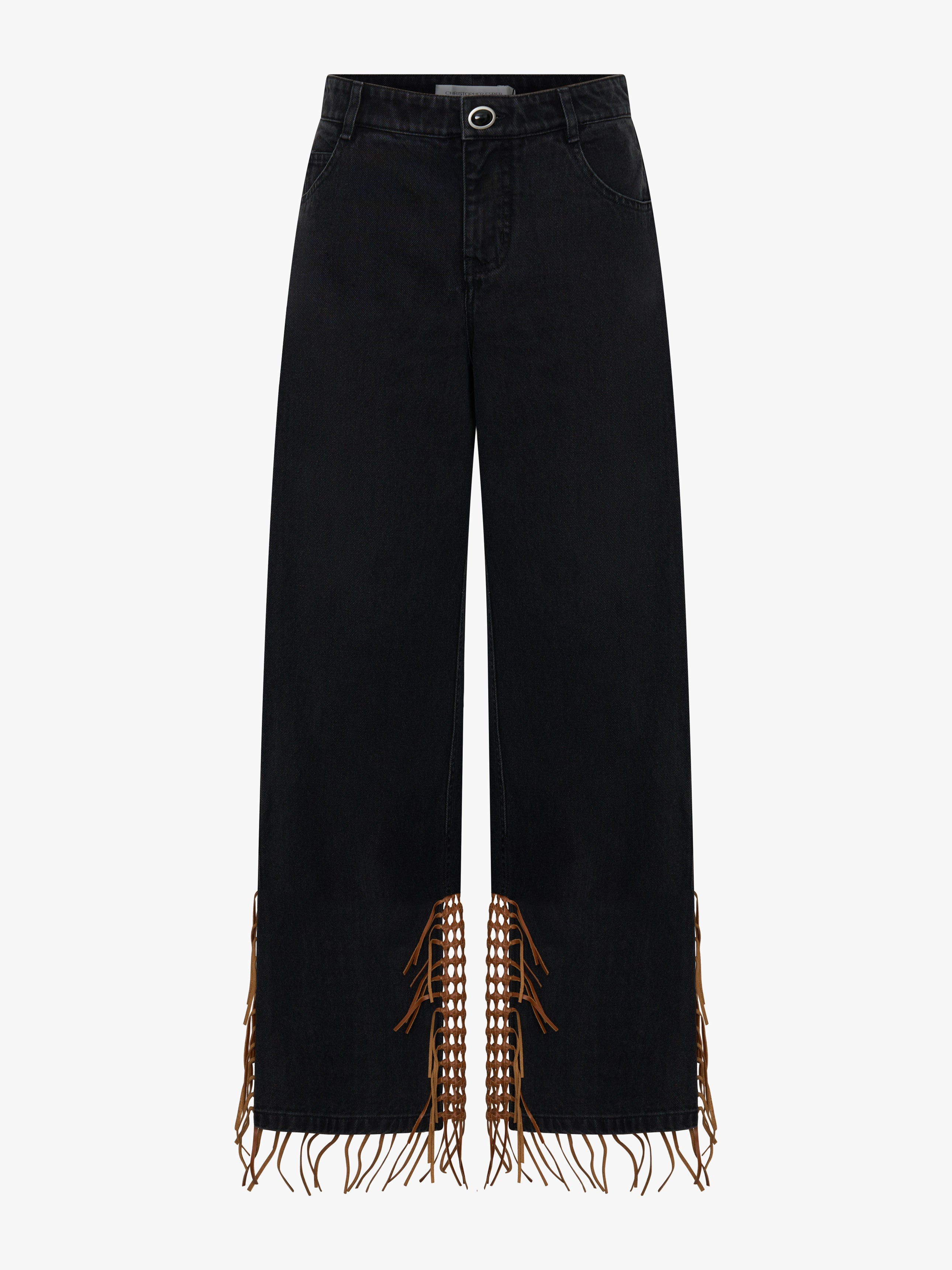 Basket Leather Jean - 7