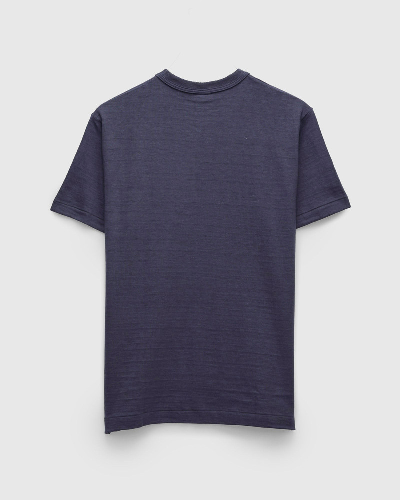 Warehouse & Co. 4601 Loopwheel Tee in Navy outlook