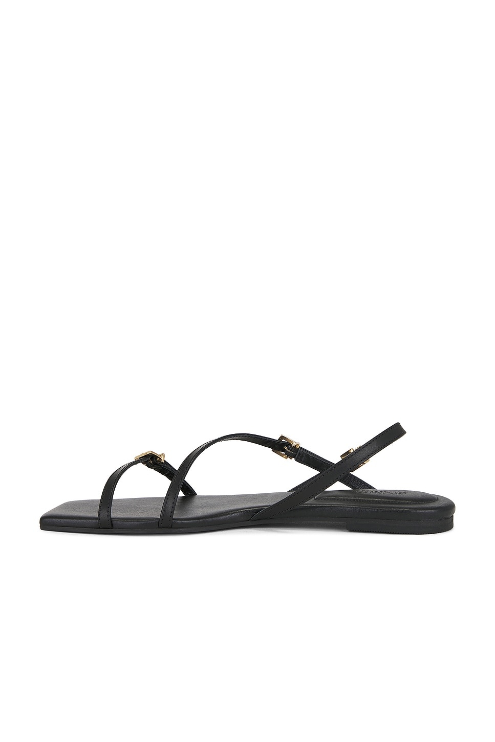 Carey Leather Strappy Flat Sandal - 5