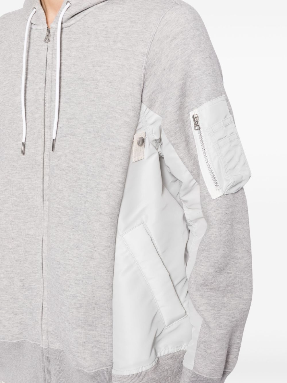 Sponge Sweat hooded zip-up jacket - 5