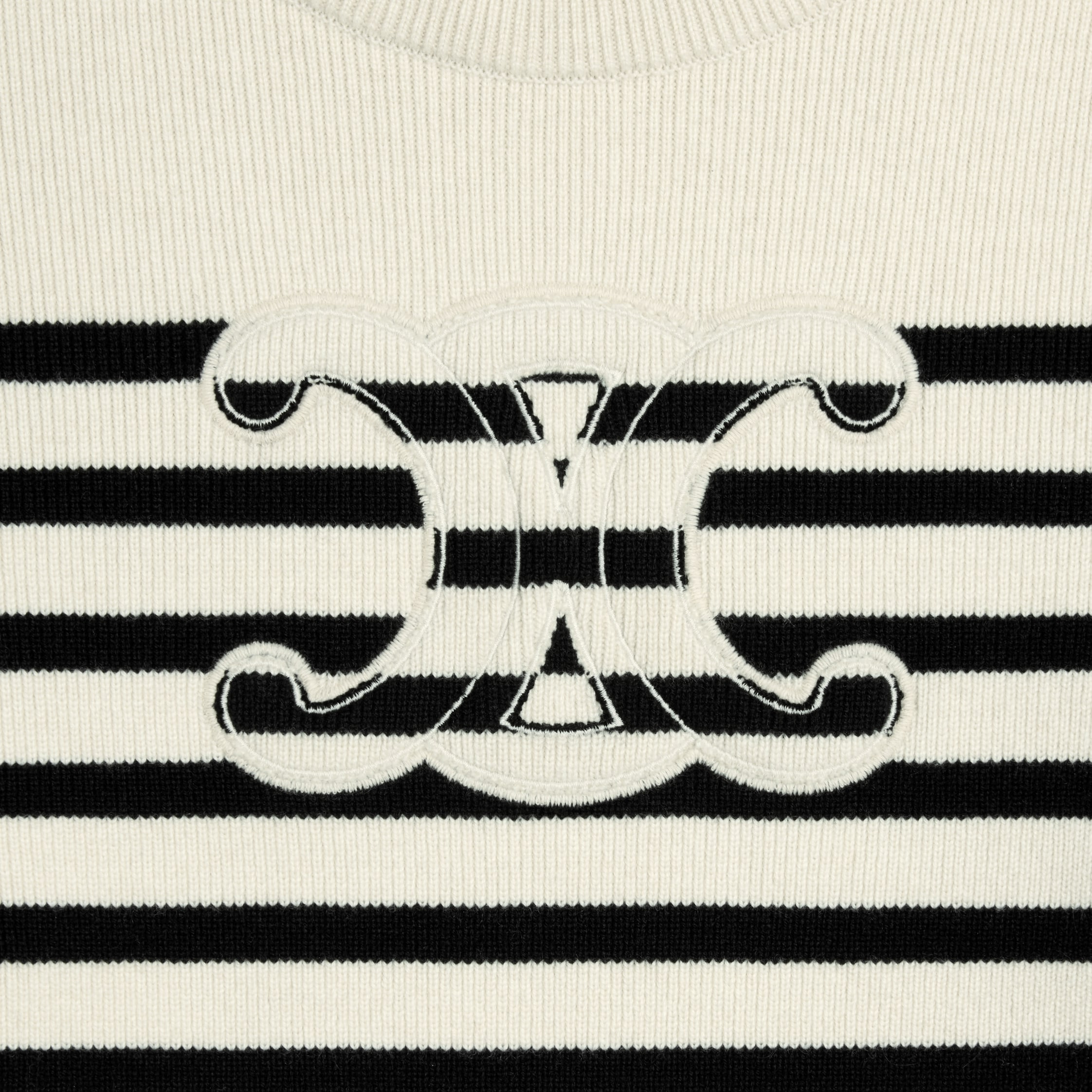 crew neck sweater IN wool cashmere - 4
