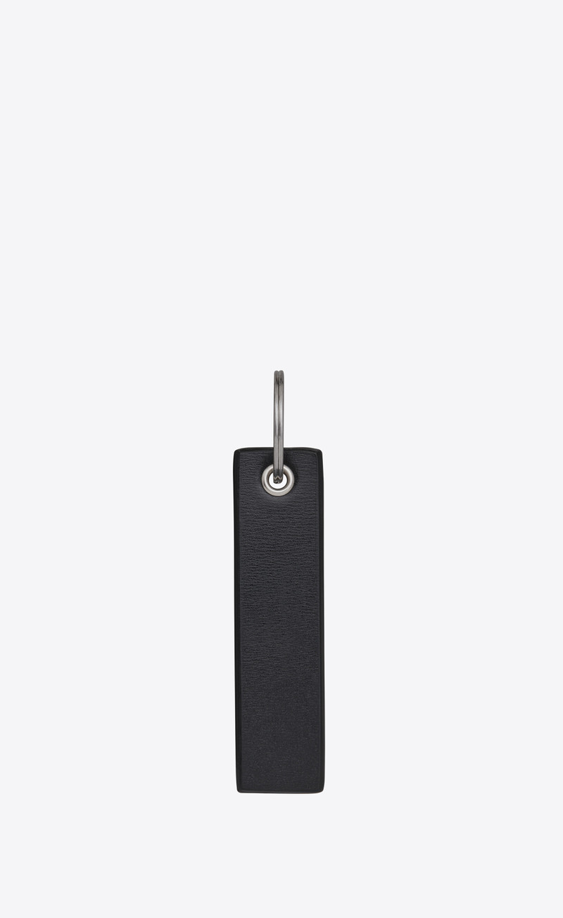 SAINT LAURENT saint laurent leather keyring outlook