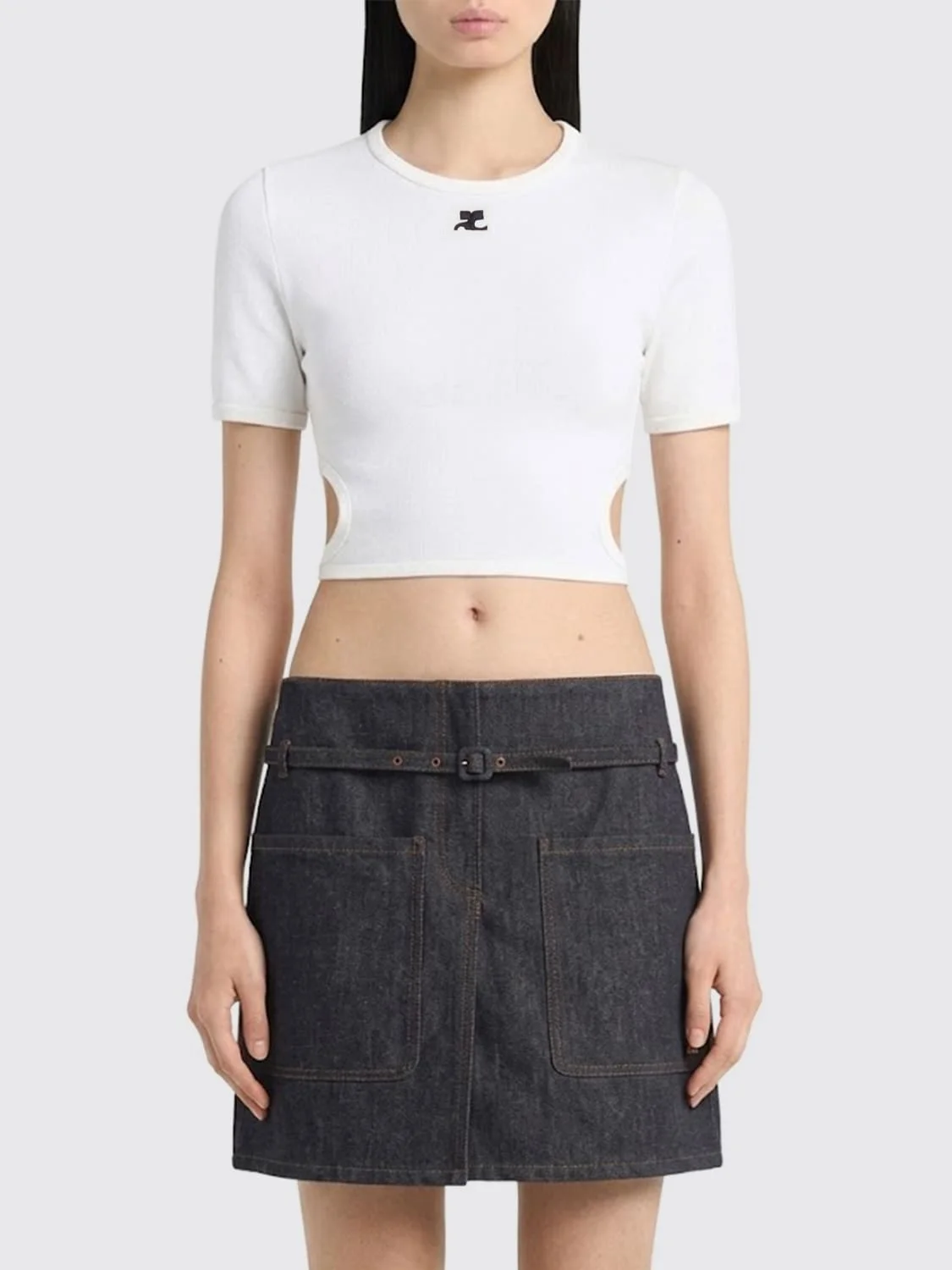 T-shirt woman CourrÈges - 1