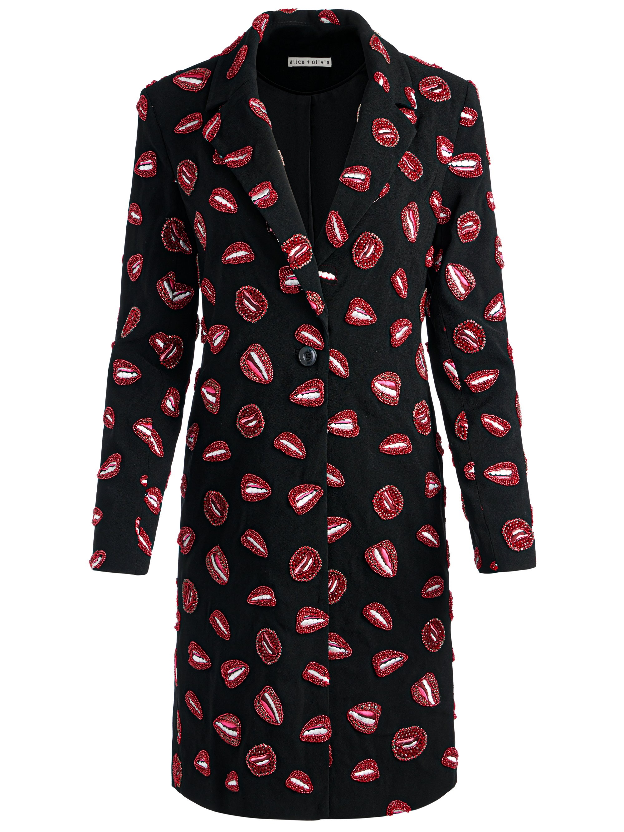 A+O X TOM WESSELMANN BRET EMBELLISHED LONG BLAZER - 7