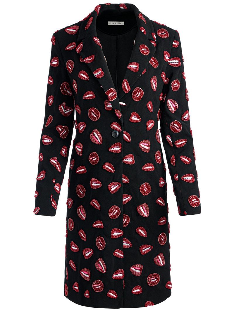 A+O X TOM WESSELMANN BRET EMBELLISHED LONG BLAZER 7