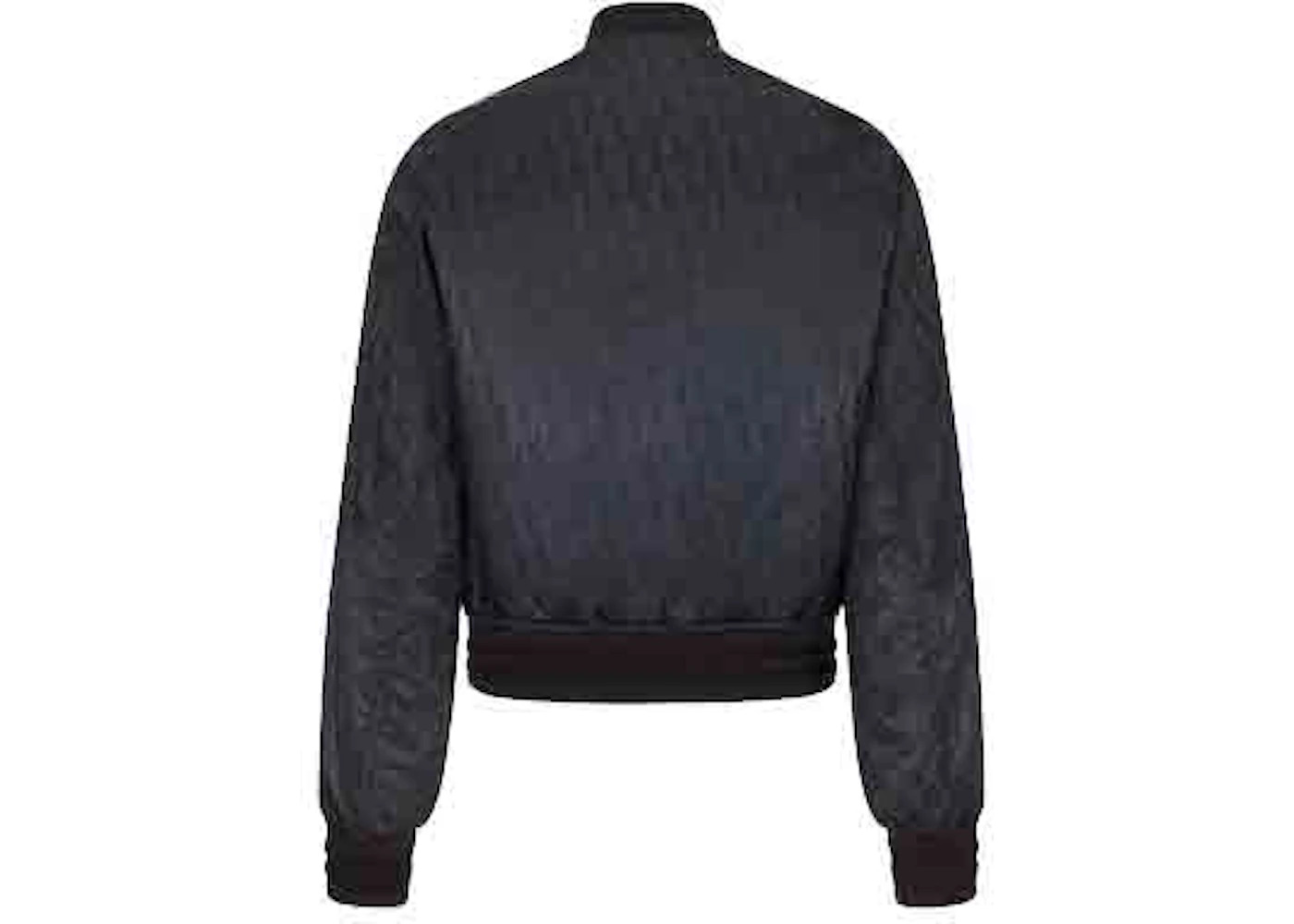 Dior Reversible Oblique Bomber Jacket Dark Navy - 2