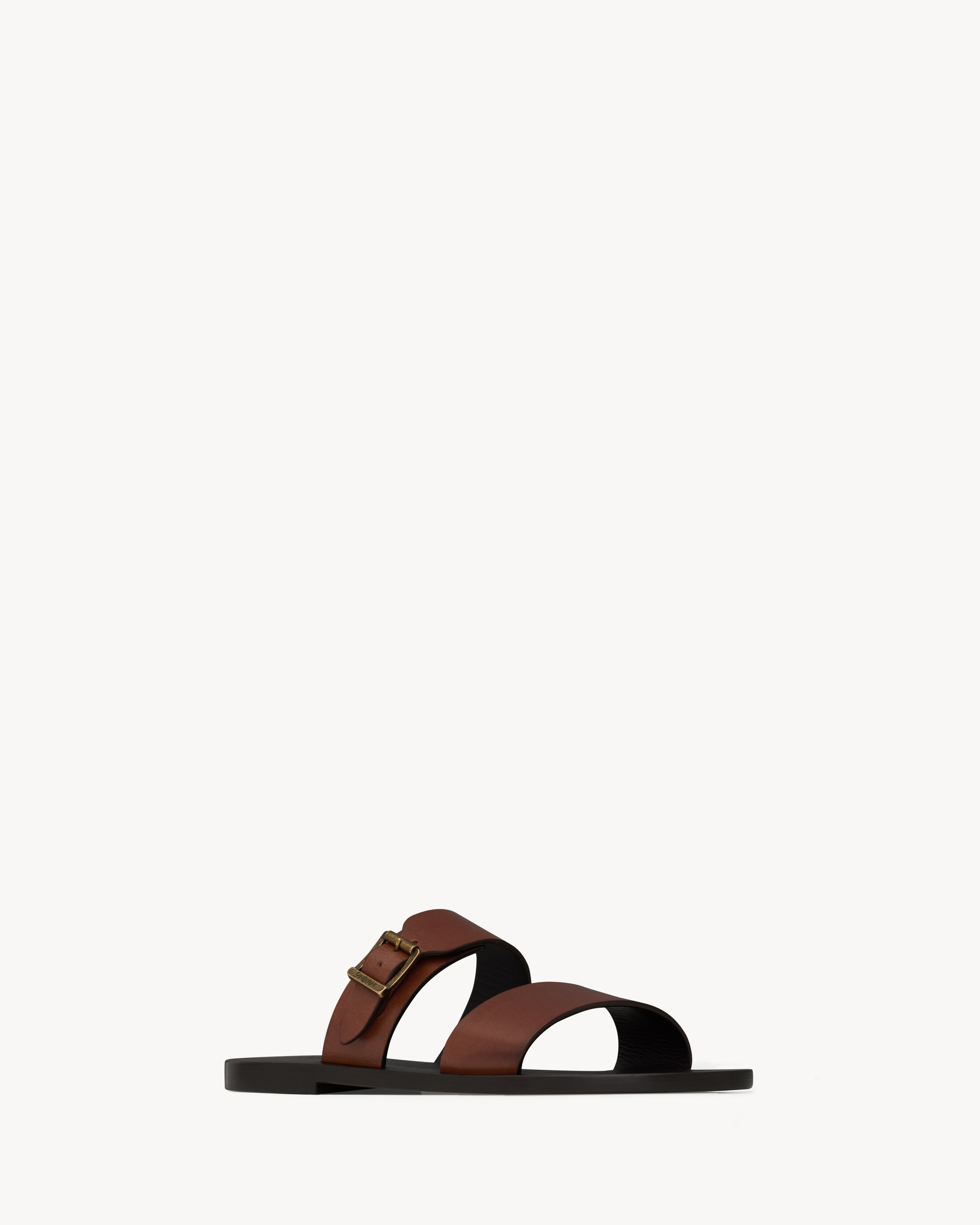 IOS SLIDES IN SMOOTH LEATHER - 3