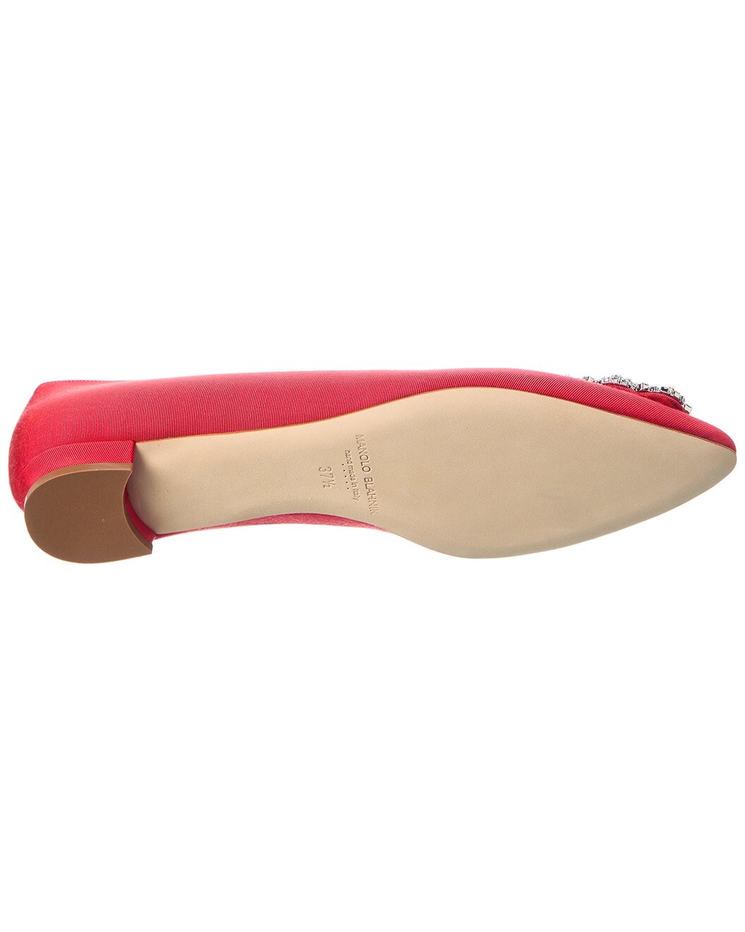 Manolo Blahnik Hangisi Grosgrain Flat - 4