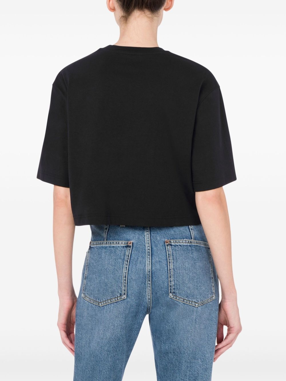 embroidered-logo T-shirt - 3