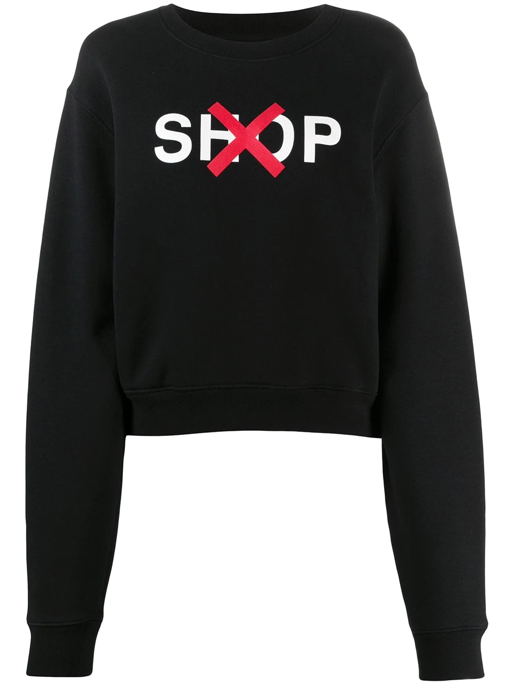 graphic-print sweatshirt - 1