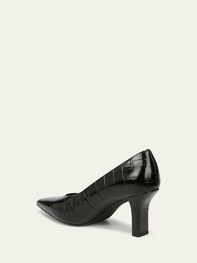 Vince Diane Croco-Embossed Pumps outlook