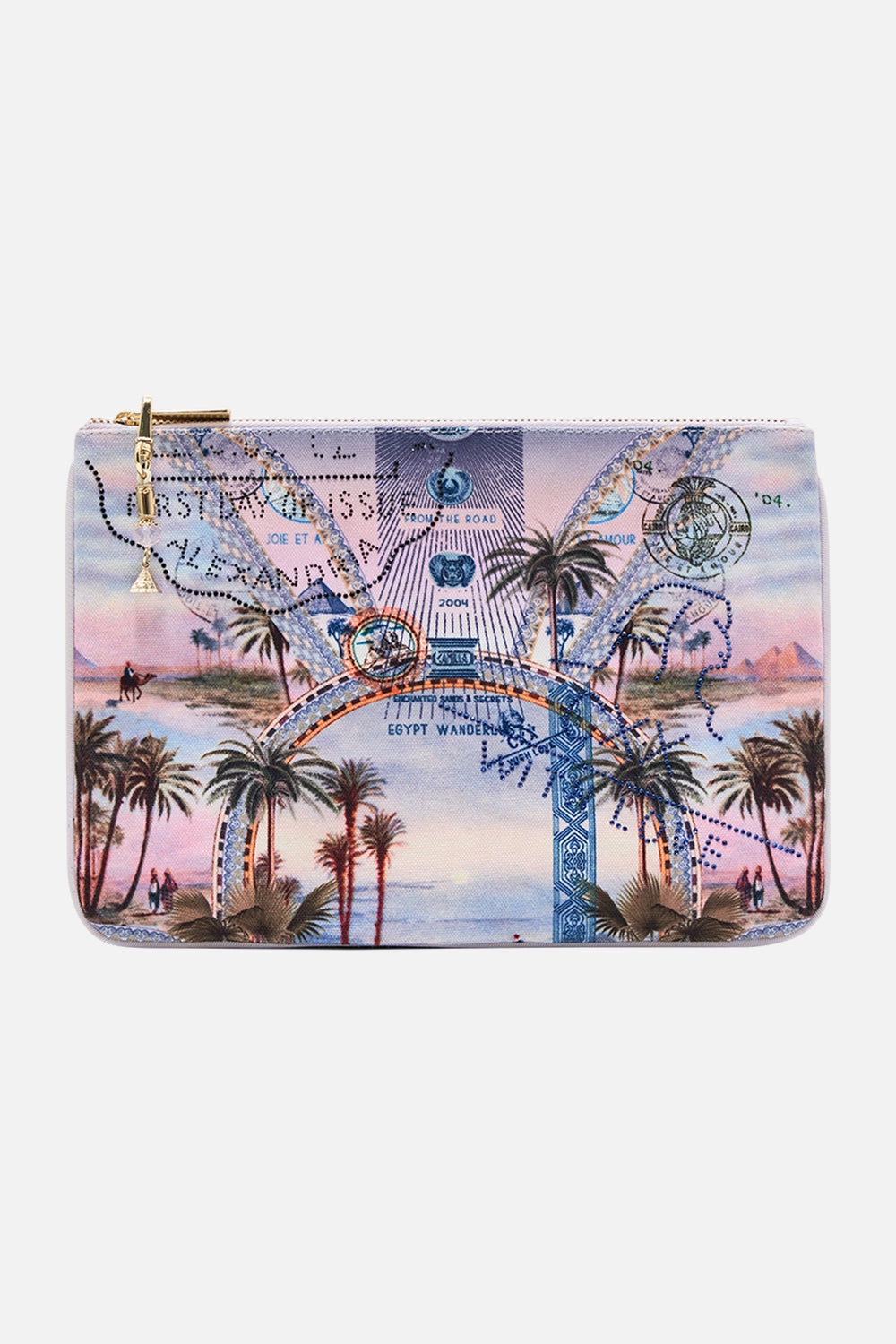 SMALL CANVAS CLUTCH - 1