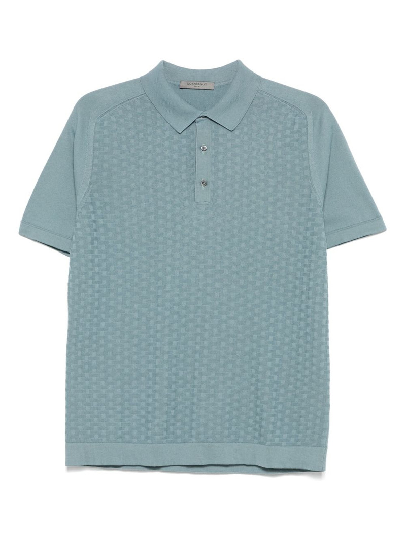 knit polo shirt 1