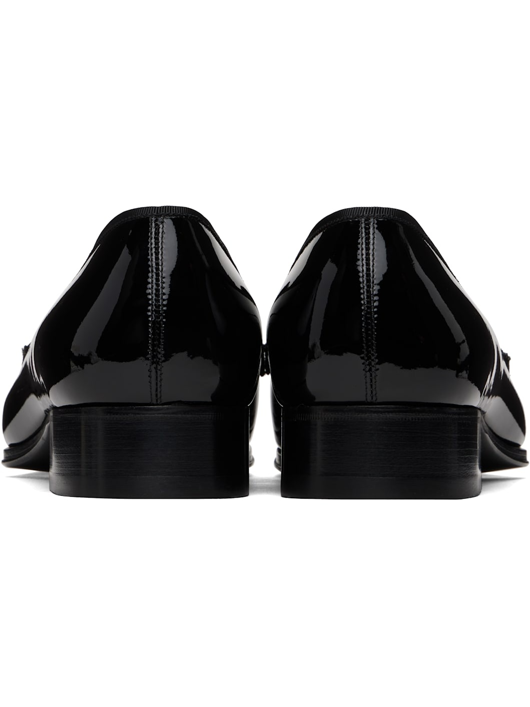 Black Patent Edgar Evening Loafers - 2