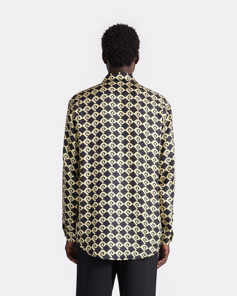 Printed Silk-Twill Shirt 3