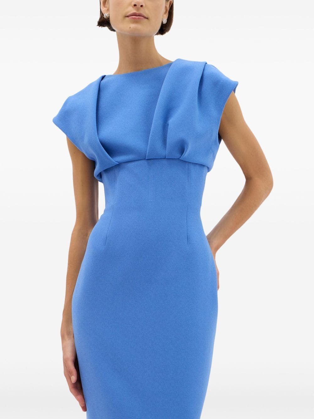 Maggie draped-detailed midi dress - 5