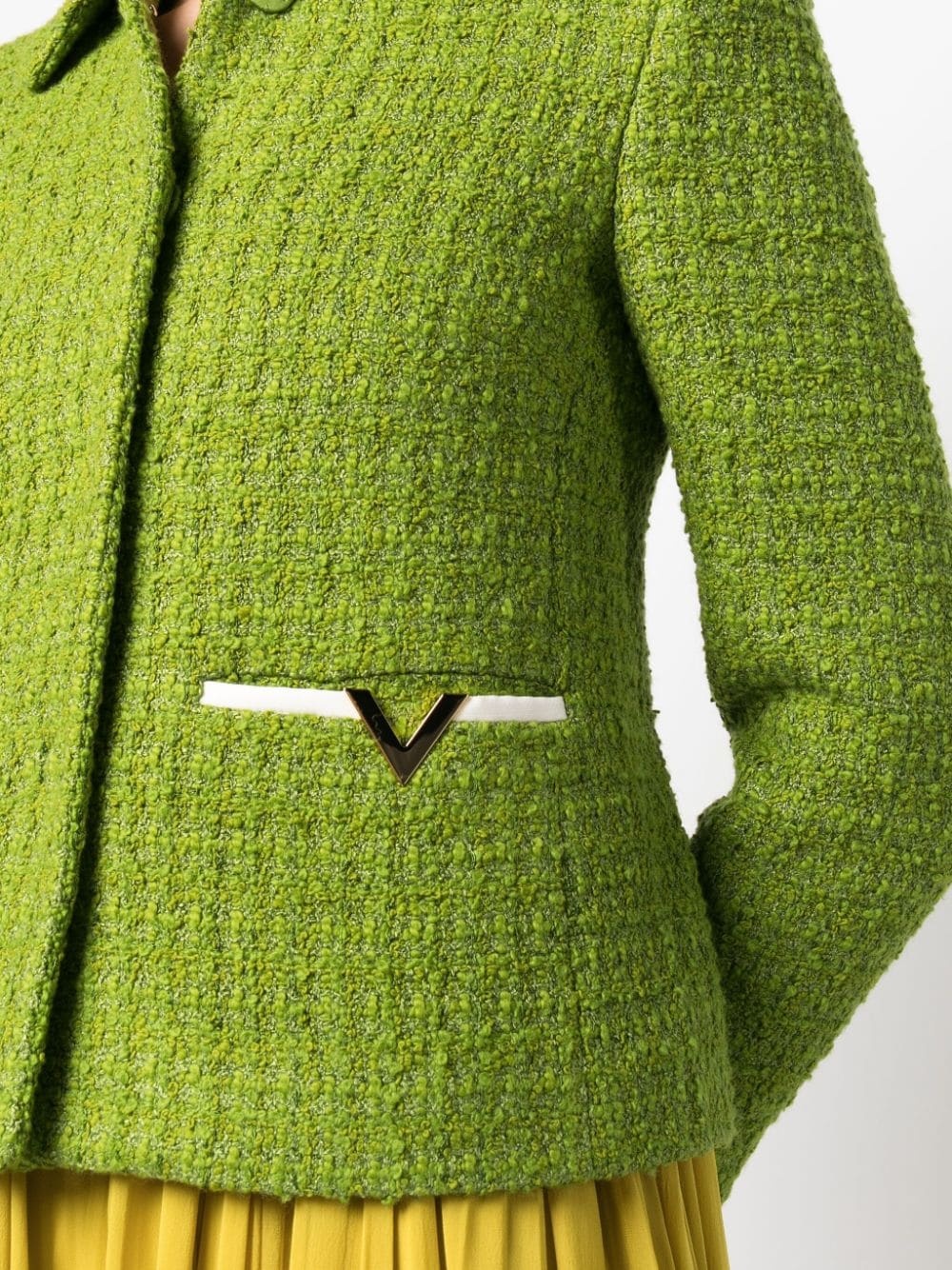 VGold tweed jacket - 5