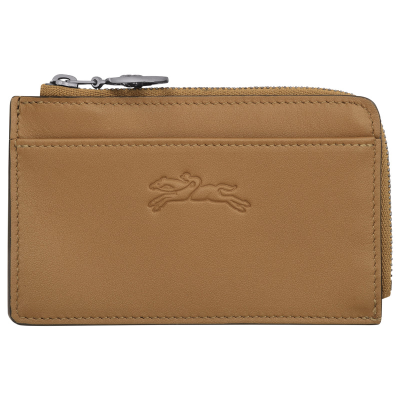 Le Pliage Xtra Card holder Tobacco - Leather - 1