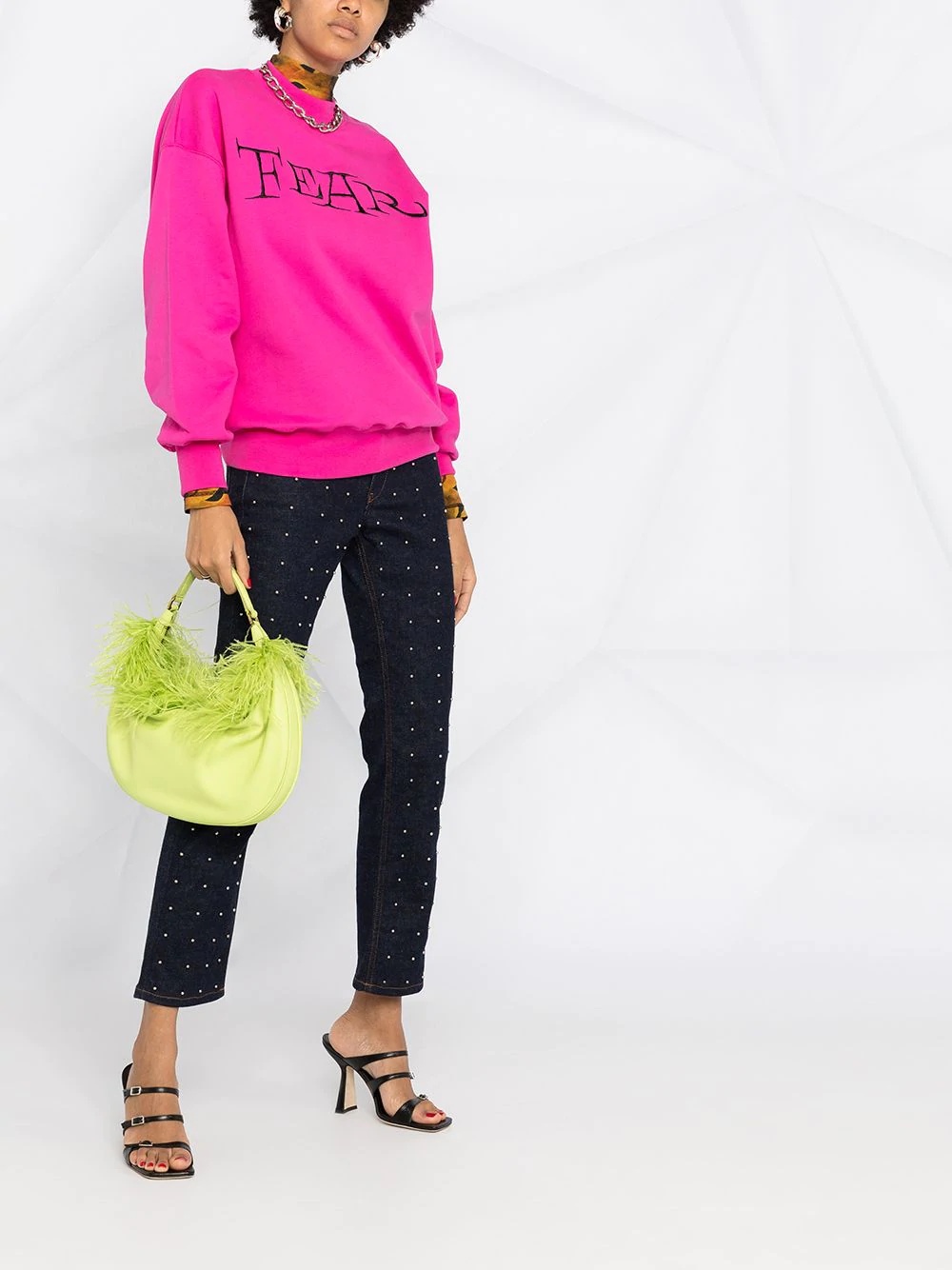 embroidered sweatshirt - 2