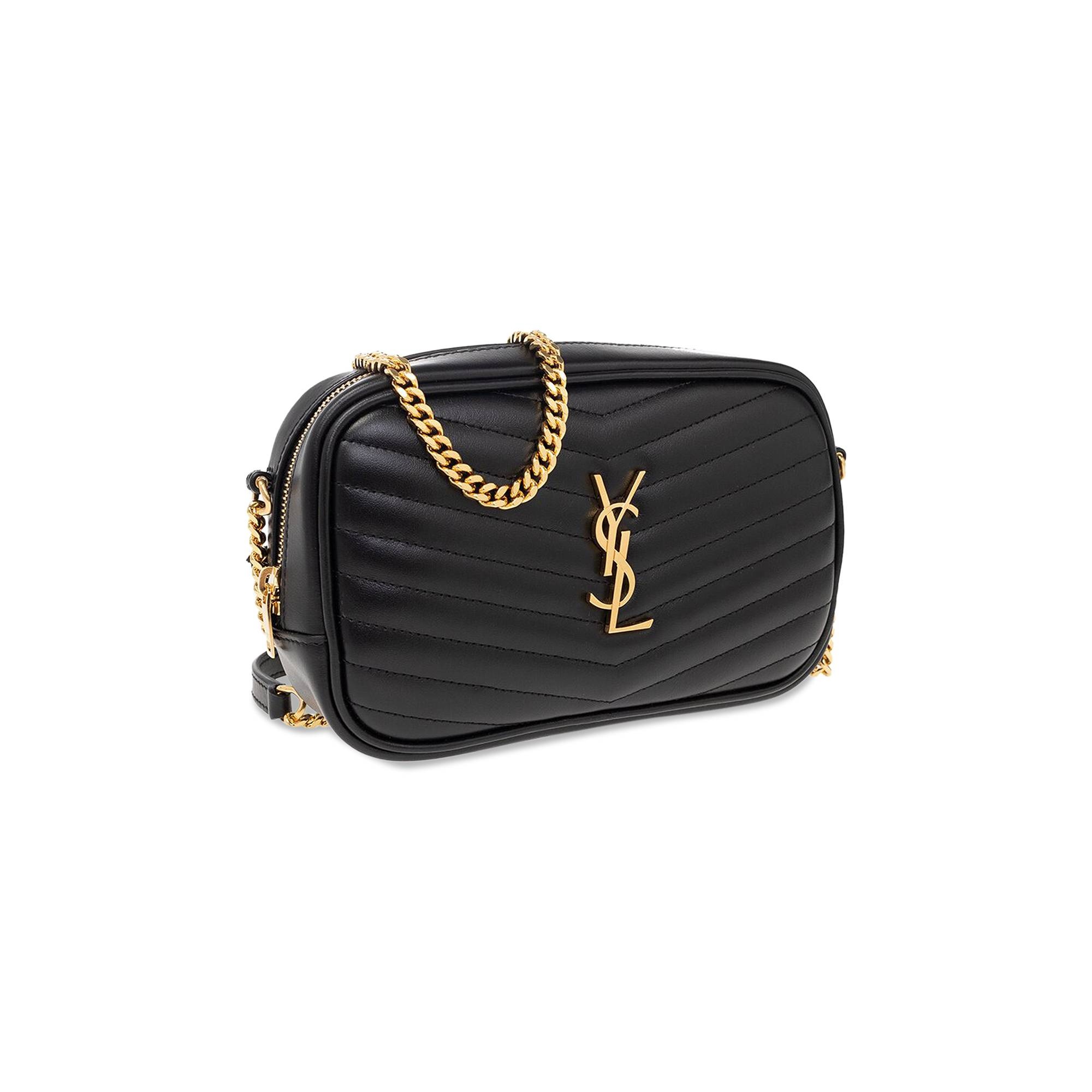 Saint Laurent Lou Mini Shoulder Bag 'Black' - 3