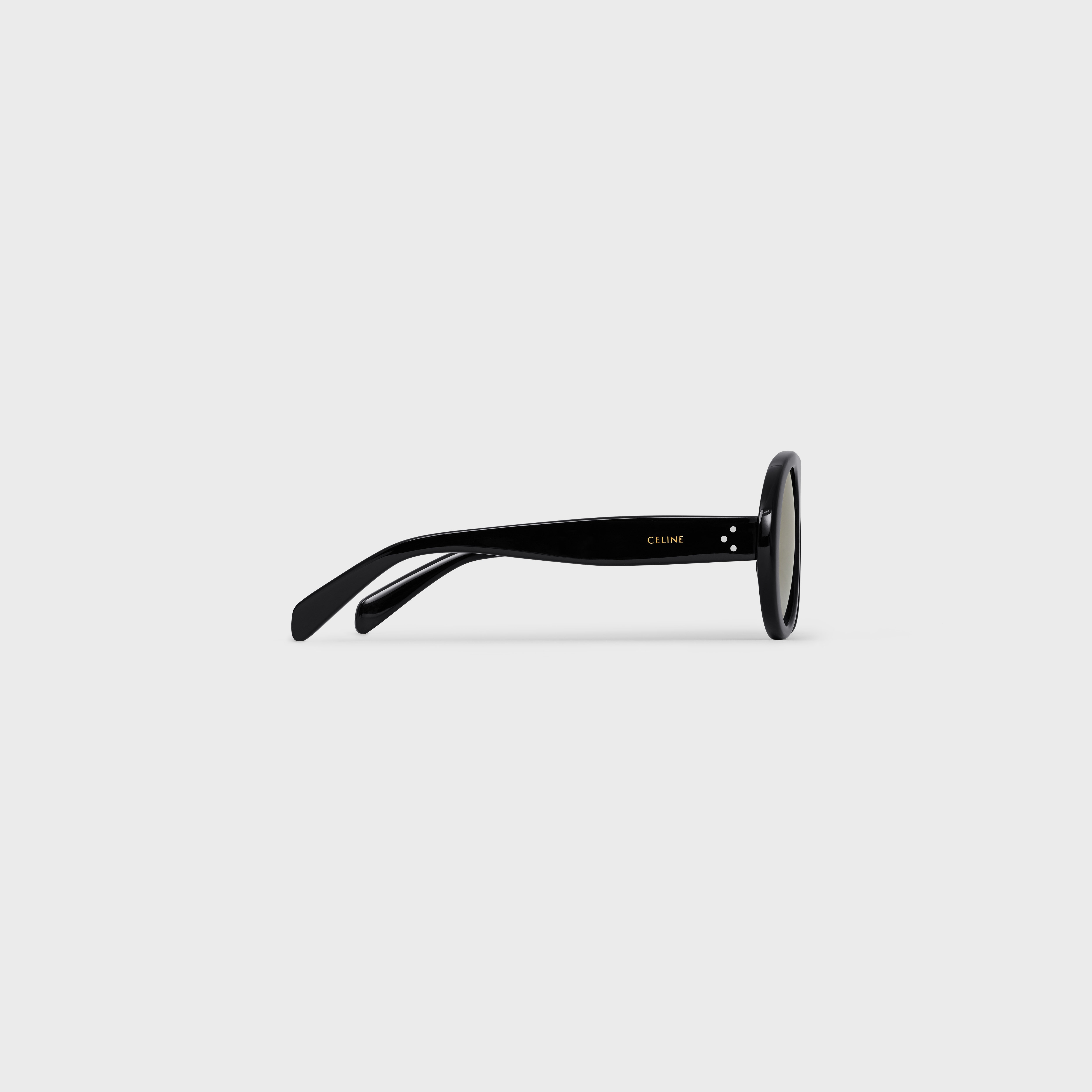 Aviator S300 Sunglasses in Acetate with Mirror Lenses - 4